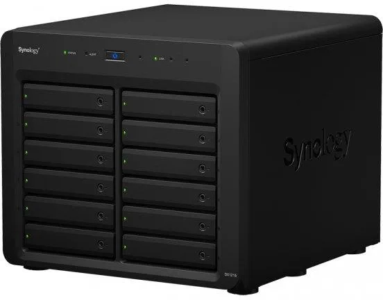 Synology Expansion Unit DX1215II Zwart Synology DiskStation DX1215II