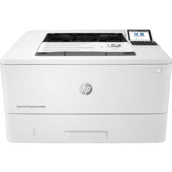 L HP LaserJet Enterprise M406DN S / W-Laserdrucker 38 S. / Min. A4 LAN Duplex