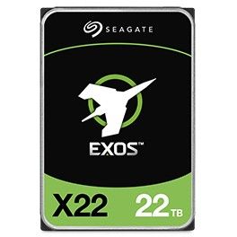 SEAGATE Exos X22 22TB SEAGATE Exos X22 22TB HDD SATA 6Gb / s 7200RPM 256MB cache 8,89cm 3,5Zoll 512e / 4KN