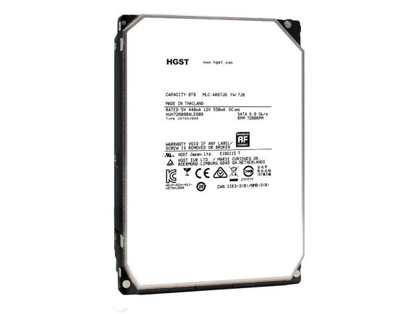HGST Ultrastar 8TB HUH728080ALE600a HGST Ultrastar 8TB HUH728080ALE600