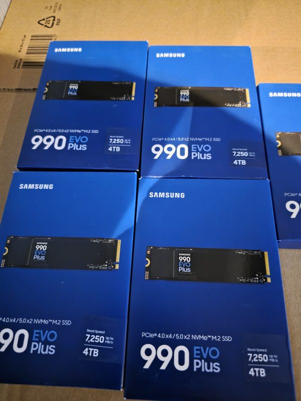 SAMSUNG 990 EVO Plus M.2 Internal SSD - 4 TB