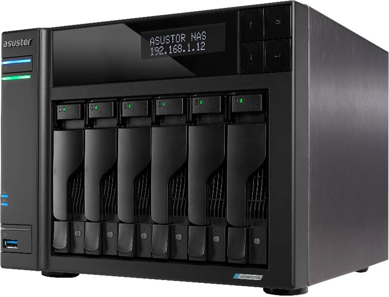 Asustor LockerStor 6 Gen2 AS6706T NAS Asustor LockerStor 6 Gen2 AS6706T NAS