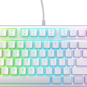 CHERRY XTRFY K4V2 TKL CHERRY XTRFY K4V2 TKL Wit Mechanisch Gaming Toetsenbord