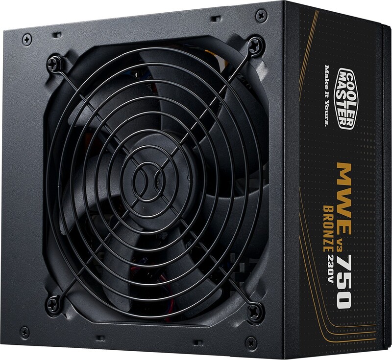 Cooler Master MWE BRONZE Cooler Master MWE BRONZE 750 V3 ATX 3.1 PSU / PC voeding