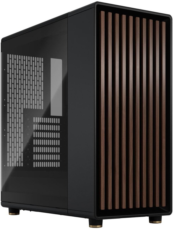 Fractal Design North Charcoal Black TG Dark Behuizing Fractal Design North Charcoal Black TG Dark Behuizing