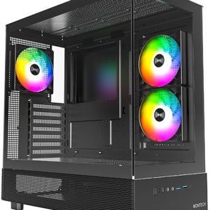 Montech XR Zwart Behuizing